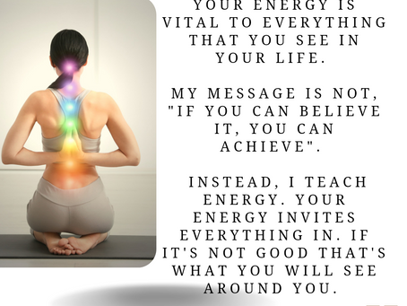 Your Energy is Vital