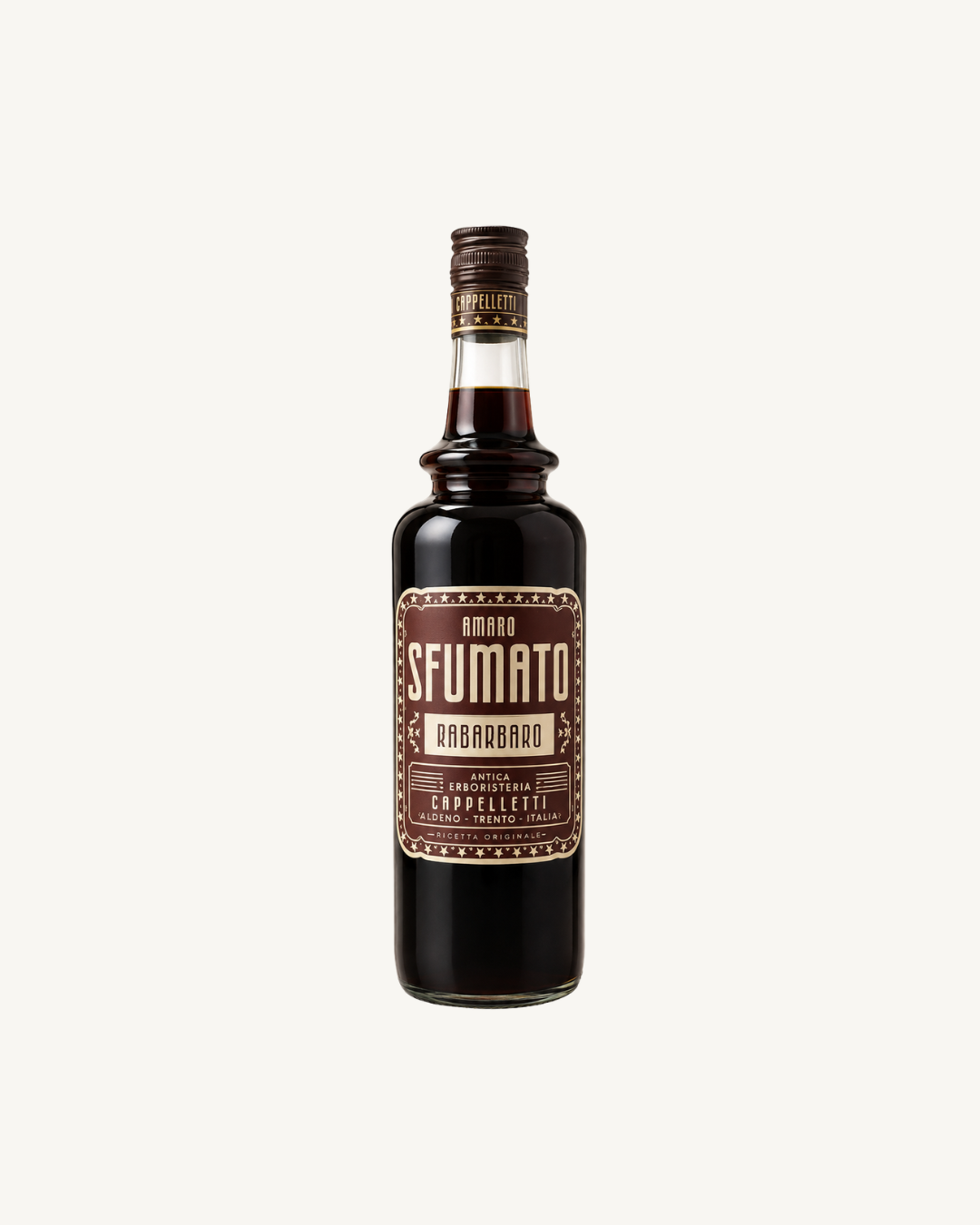 Cappelletti Amaro Sfumato (smoked rhubarb)