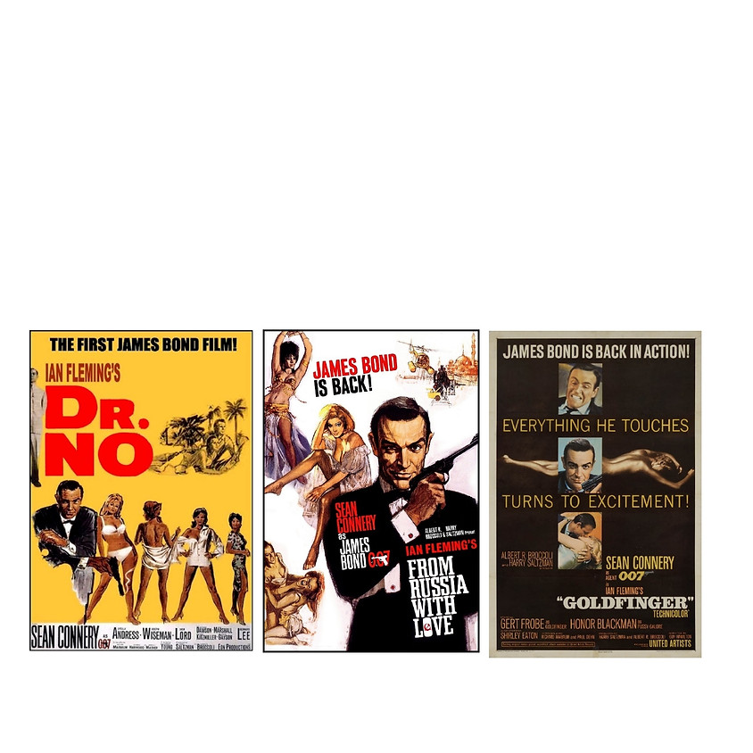 James Bond Trilogy - Series Ticket