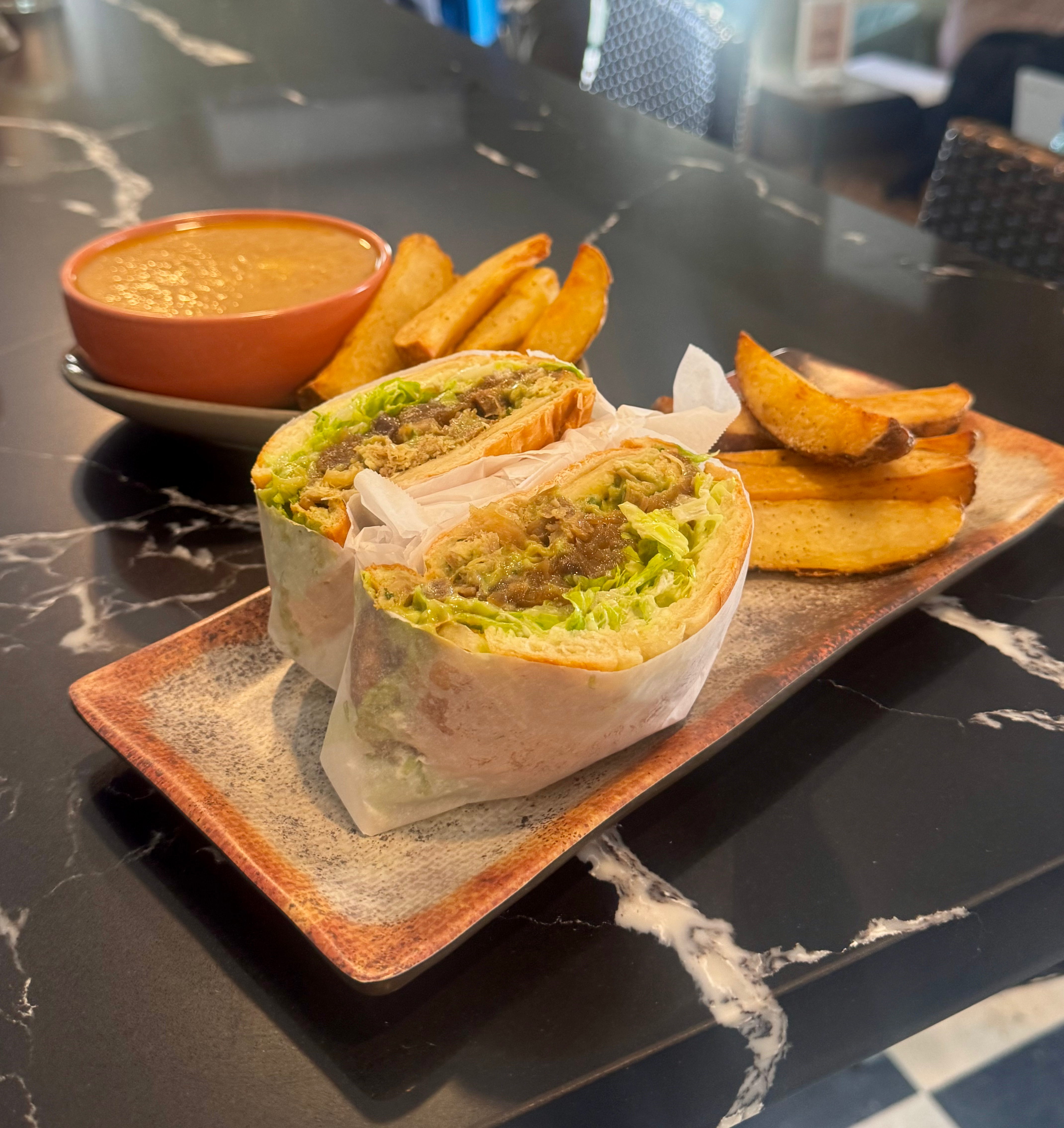 Arranged Food and Objects