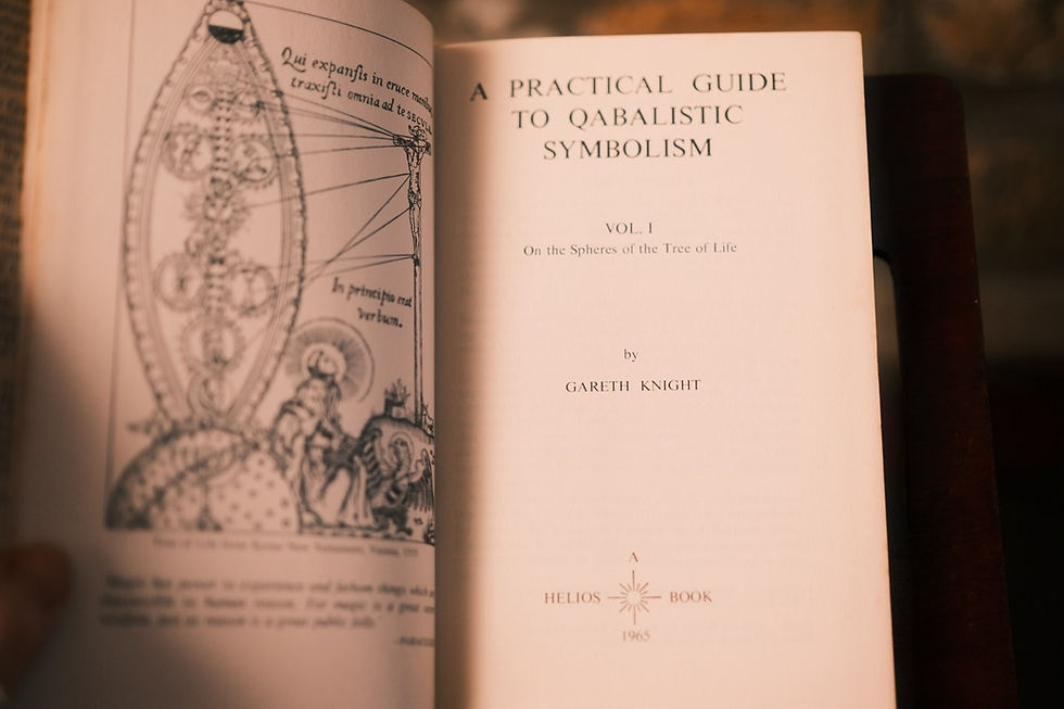 Thumbnail: 'A Practical Guide to Qabalistic Symbolism Vol 1 & 2' - Gareth Knight.