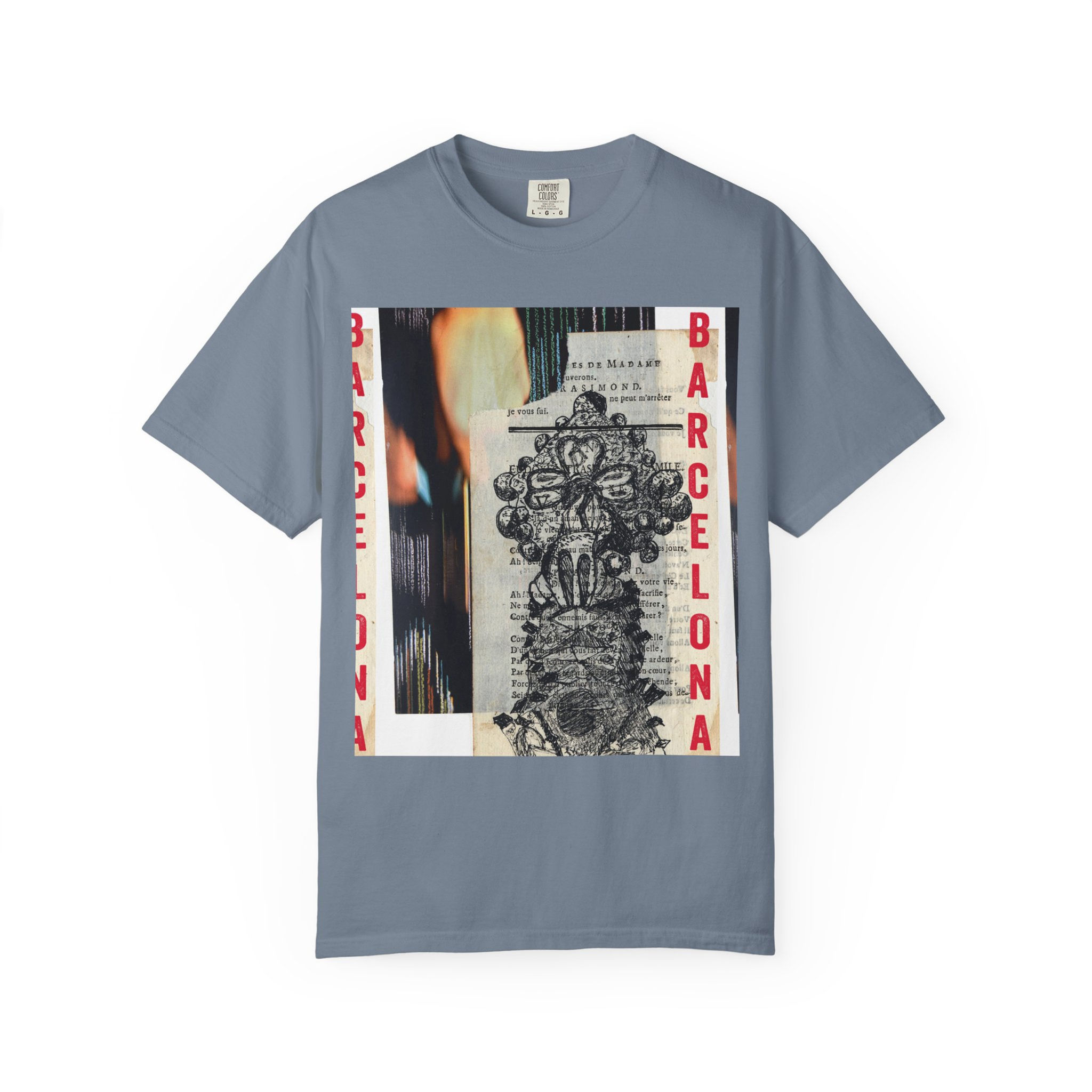 Gaudi Barcelona: Unisex Garment-Dyed T-shirt