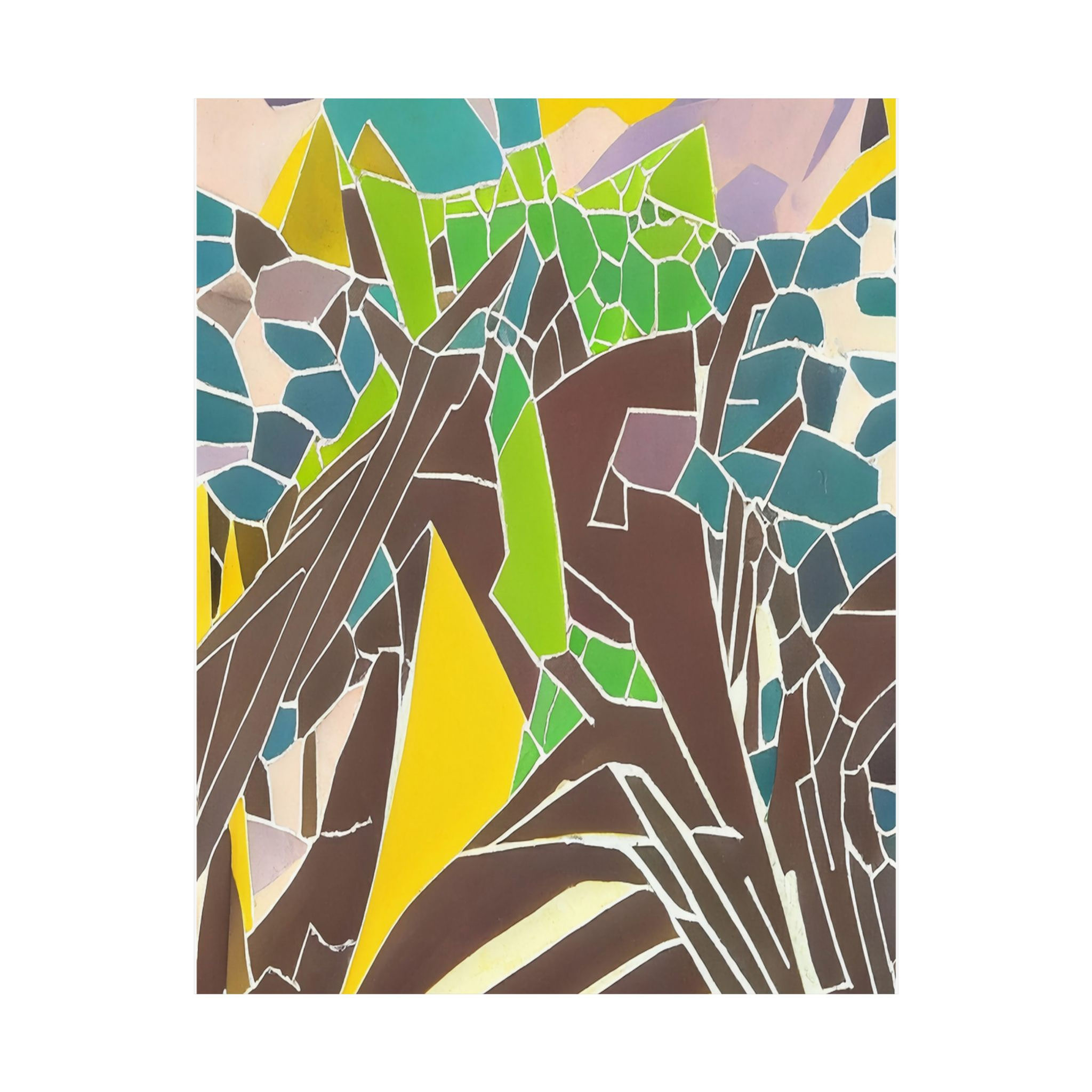 Poster Nature's Palette, No.0010: Vibrant Satin Art Prints, Colorful Wall Décor