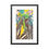 Thumbnail: Nature's Palette, No.0010: Vibrant Abstract Framed Paper Poster, Wall Art Decor