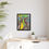 Thumbnail: Framed Abstract Wall Art, Colorful Canvas Print Nature's Palette, No.0010