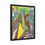 Thumbnail: Framed Abstract Wall Art, Colorful Canvas Print Nature's Palette, No.0010