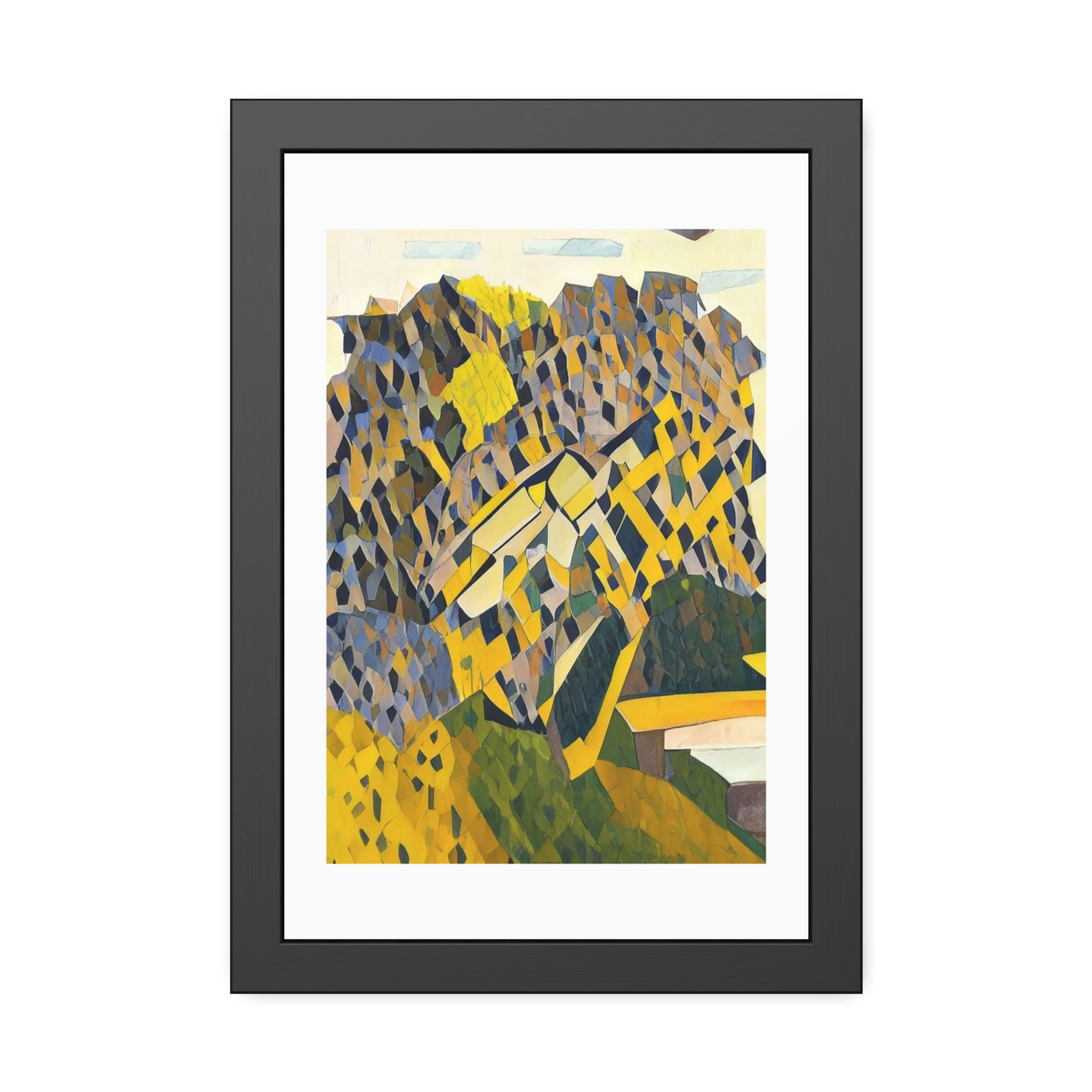 Nature's Palette, No.0011: Artistic Framed Poster, Modern Wall Art, Home Decor