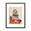 Thumbnail: Arrieta Wind Toy, Lanzarote, Canary Islands, Framed Paper Poster