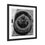 Thumbnail: Vintage Door Knocker-Inspired Framed Poster, Black and White Decorative Wall Art
