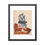 Thumbnail: Arrieta Wind Toy, Lanzarote, Canary Islands, Framed Paper Poster