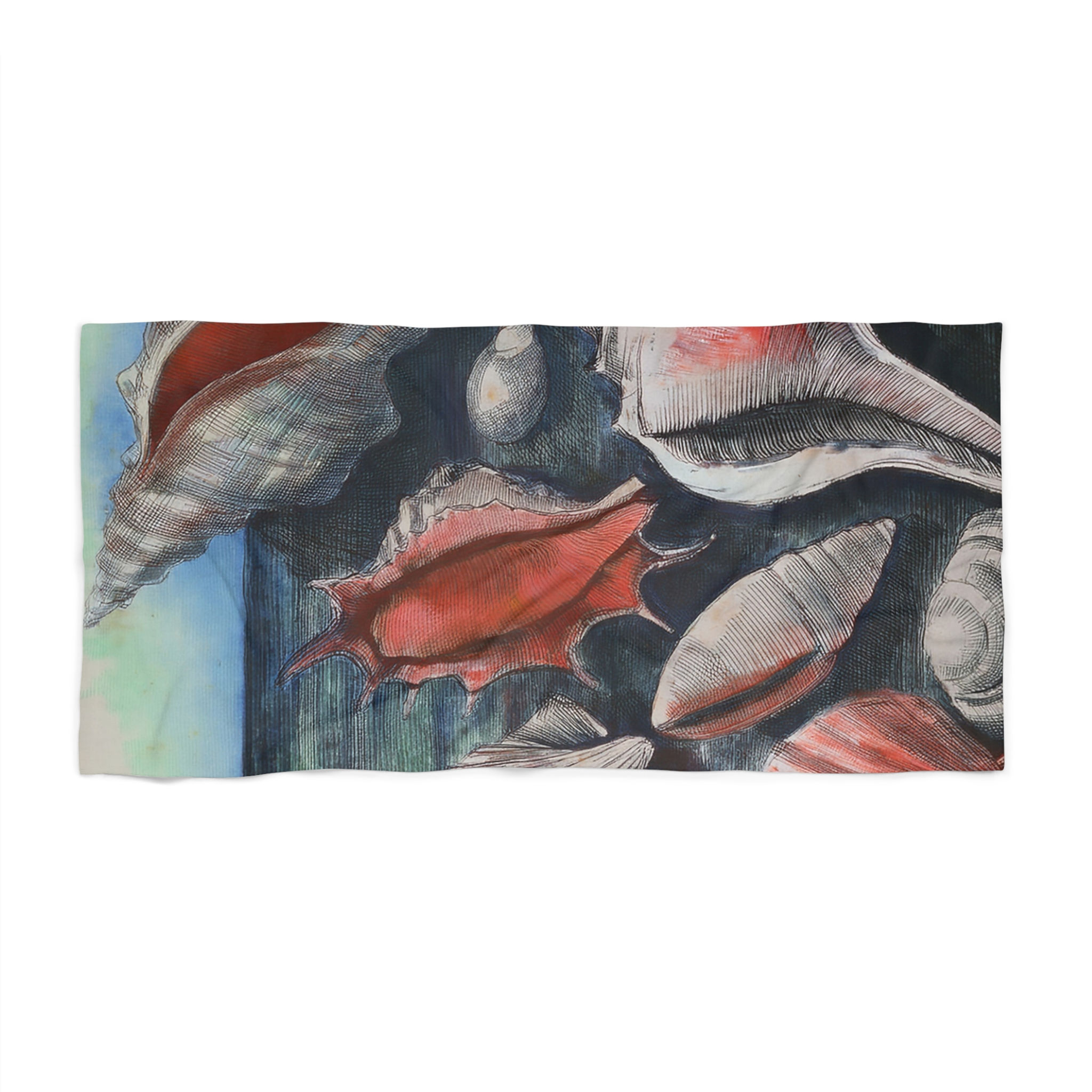 Seashells Beach Towel