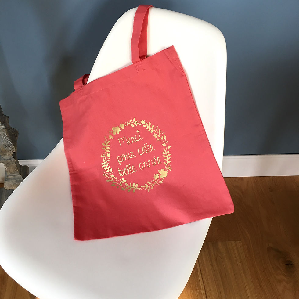 Miniature : Tote bag"Merci pour cette belle année"