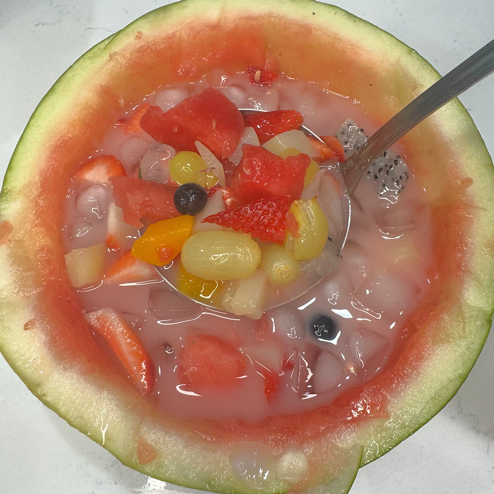 Hwachae - Korean Watermelon Punch