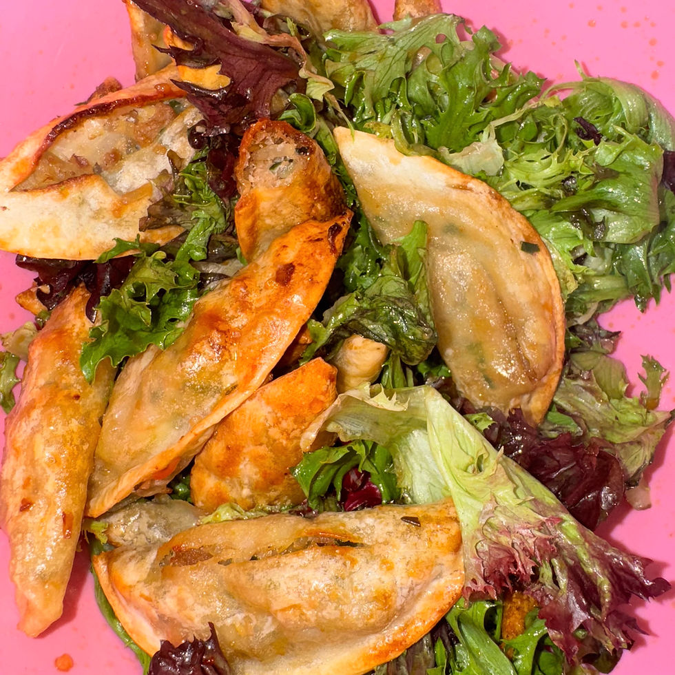 Dumpling Salad Recipe