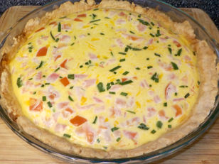 Great Recipe- Cheesy Classic Quiche 