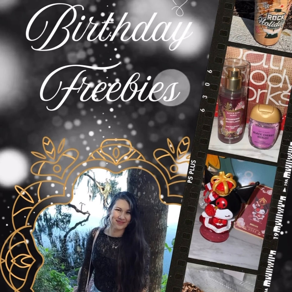 My Birthday Freebies Guide 2025