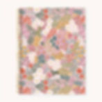 Thumbnail: Floral Softcover Spiral Notebook: Primrose Petals