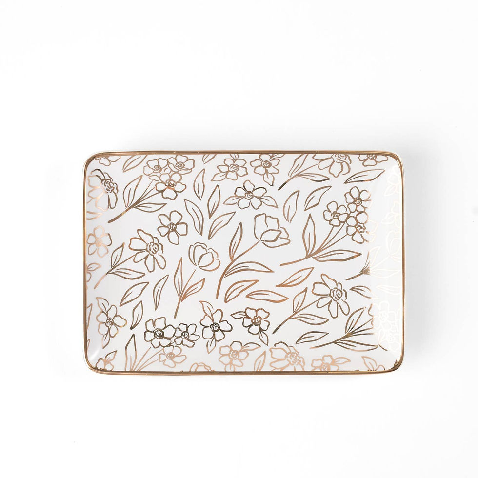 Thumbnail: Trinket Dish | Circular & Rectangular: Pressed Circle