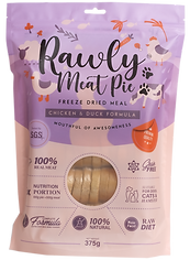 Amelisa Pet Co Rawly Meat Pie Chicken Duck DP Pets Co