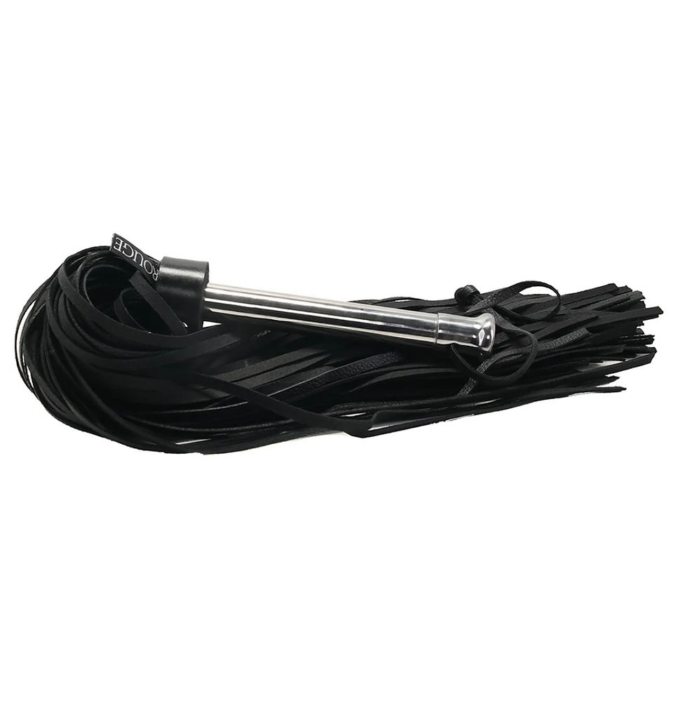 Thumbnail: Leather Flogger with Steel Handle