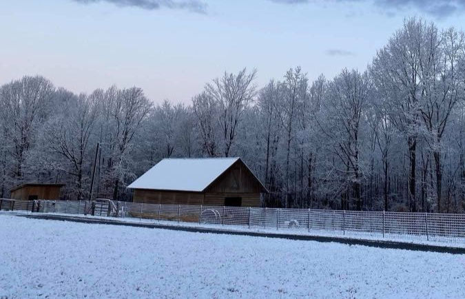 WINTER ON THE FARM