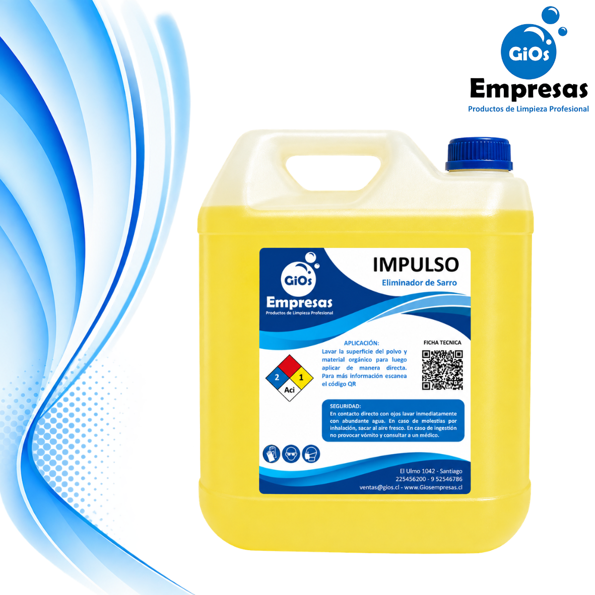 IMPULSO ELIMINADOR DE SARRO 5L