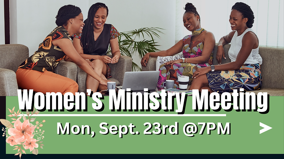 Women's Ministry Meeting