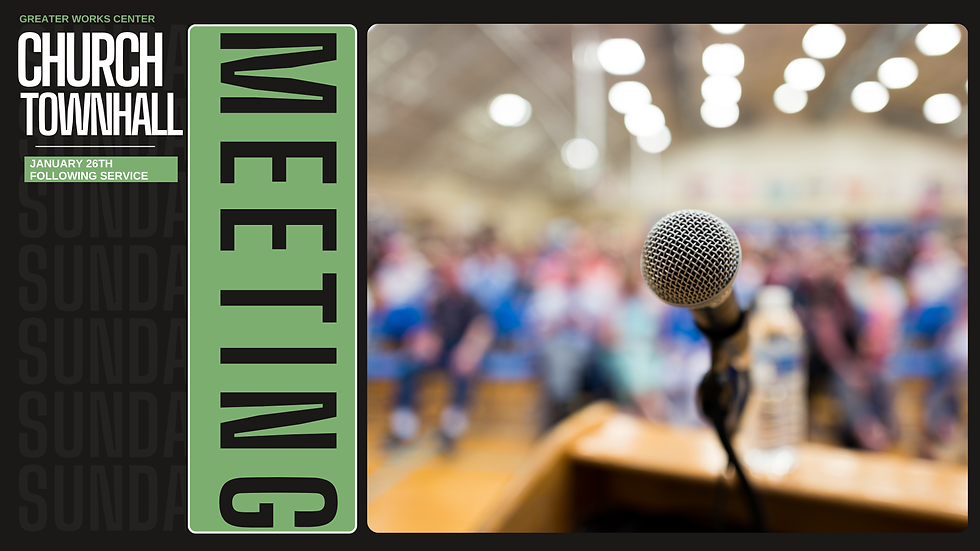 GWC Church Town Hall 