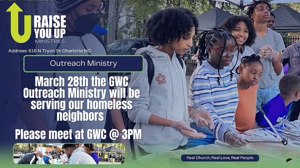 Raise You Up Ministries - Serving Our Homeless Neighbors