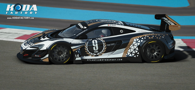 Atlantic Motorsport Mclaren 650S GT3 | rFactor2