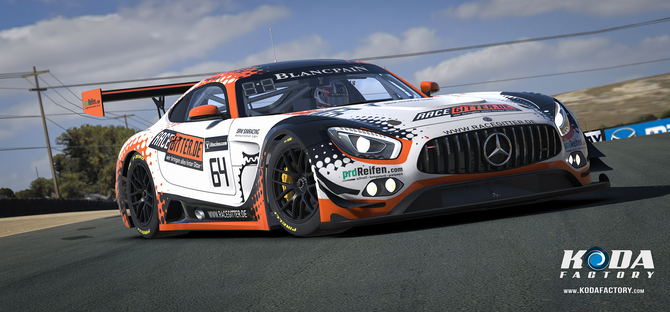 Team Racegitter.de Mercedes AMG GT3 | iRacing
