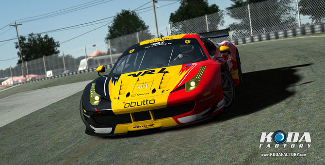 VRL-Simracing Ferrari F458 | League skin