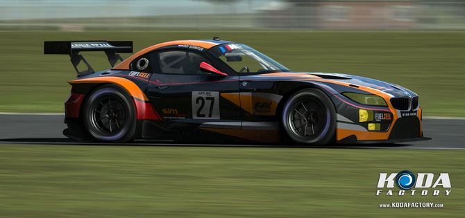 Fox Racing BMW Z4 GTE  | League skin