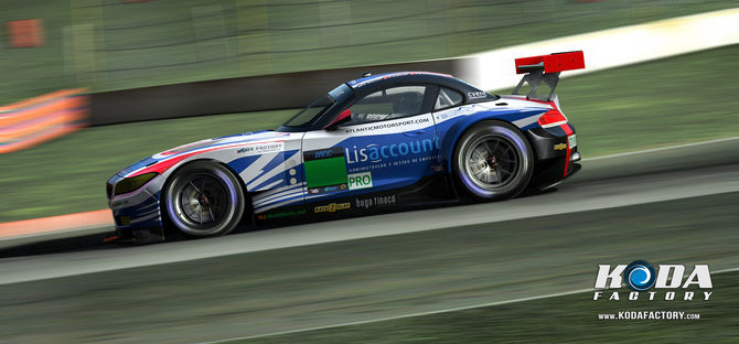 Atlantic Racing rFactor 2 | League skin