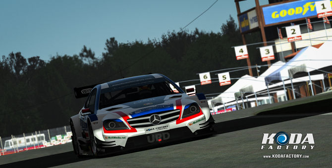 Atlantic Racing Mercedes DTM | League skin