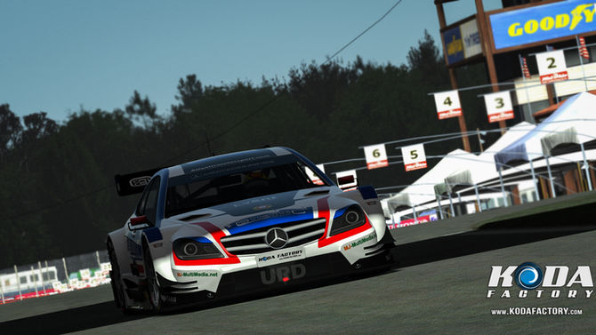 Atlantic Racing Mercedes DTM | League skin