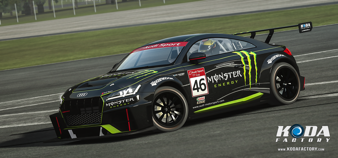 Audi TT 2015 Monster Energy | AC & RF2