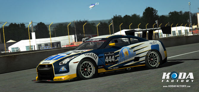 Nissan GT-R rFactor 2 | League skin
