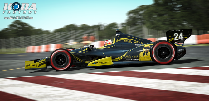 Walk Racing DW12 | League skin