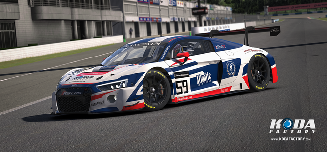 Atlantic Motorsport Audi R8 LMS | iRacing