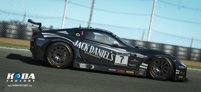 Jack Daniel's Callaway Corvette GT3 | rFactor 2