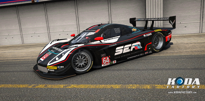 Corvette C7 DP | iRacing league skin