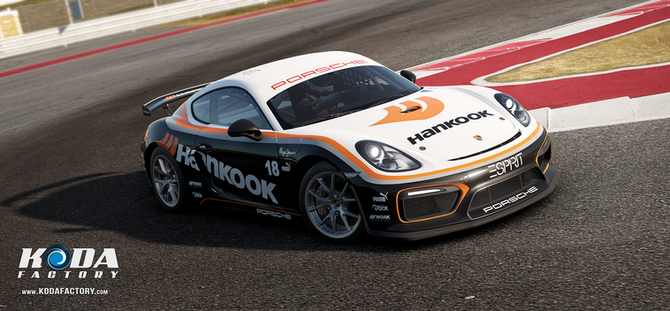 Porsche Cayman GT4 "Hankook" | PC2