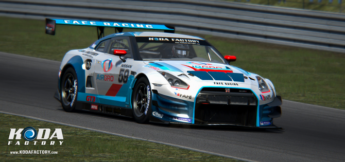 Fafe Racing Nissan GTR GT3 | League Skin