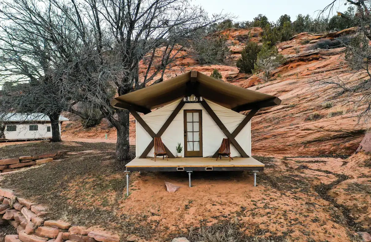 Backcountry Glamping Places Near Zion
