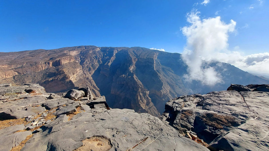 Jebel shams Oman’s Grand Canyon