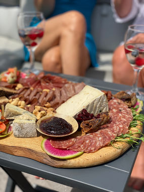 Sunset Cruise Charcuterie Board.