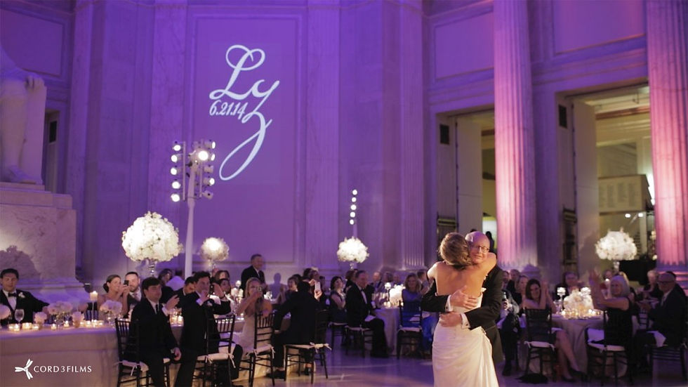 reception at franklin institute in philadelphia