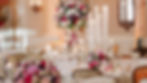wedding venue reception table centerpieces