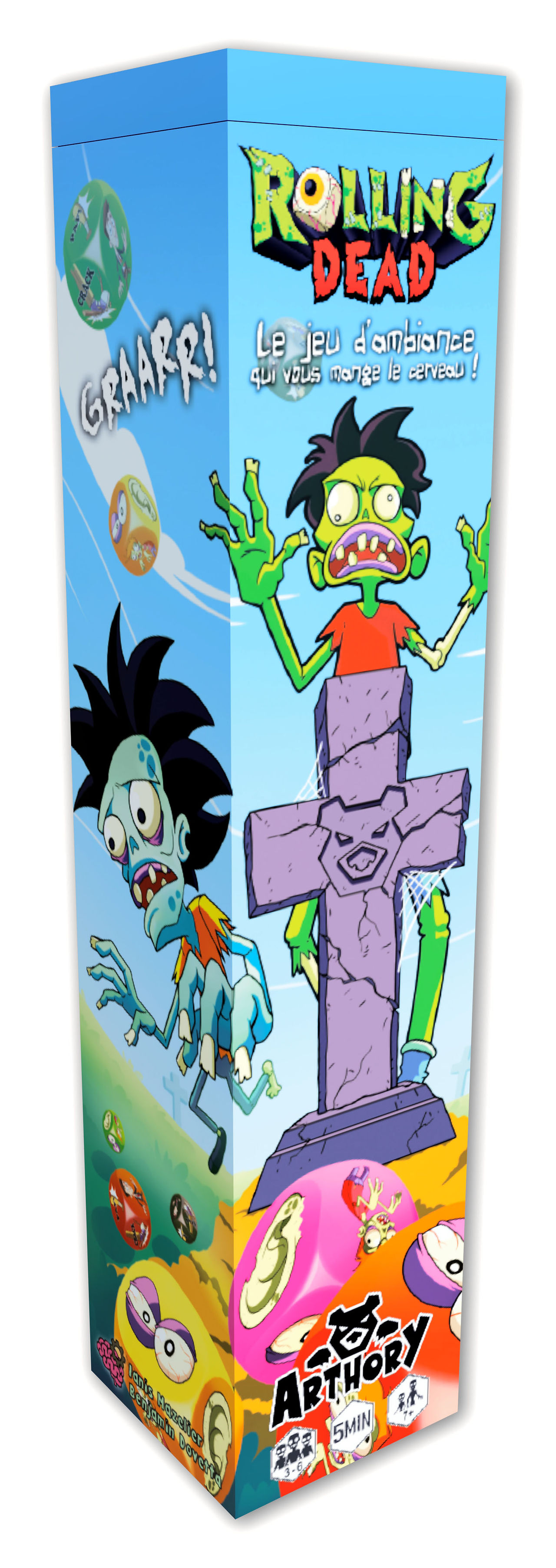 jeu d'ambiance Rolling Dead